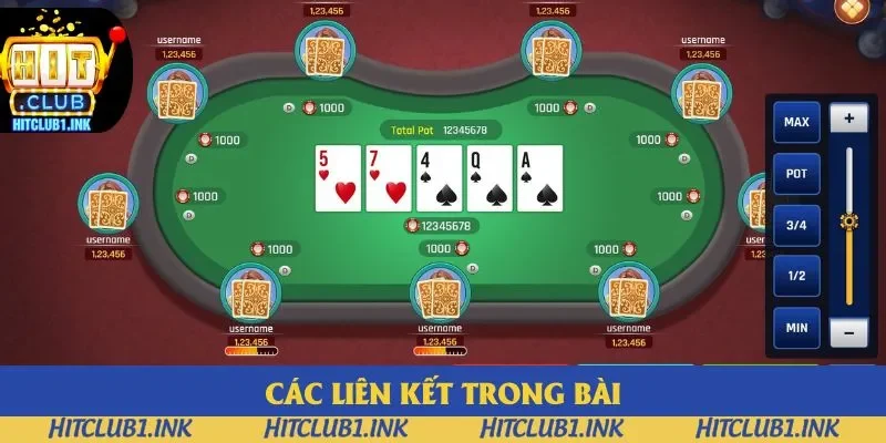 Hiểu về từng liên kết trong trò chơi đánh bài 